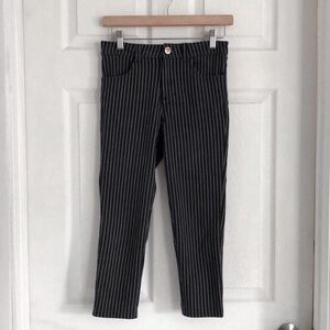 Banana Republic striped capri pants